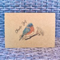 Choose Joy - Brown Cardstock