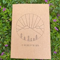 Ends of the Earth - Brown Cardstock