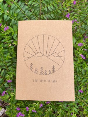 Ends of the Earth - Brown Cardstock