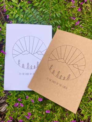 Ends of the Earth - White Cardstock - Image 2
