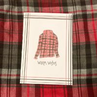 Warm Wishes - White Cardstock