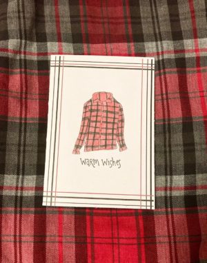 Warm Wishes - White Cardstock