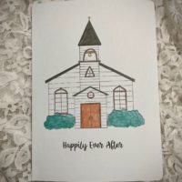 Happily Ever After - White Cardstock