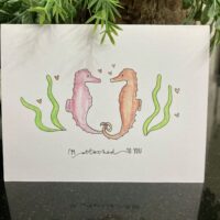 I'm Attached to You - Notecard Size