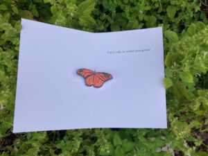 Metamorphosis - Pop-Up Card in White Cardstock - Image 4