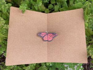 Metamorphosis - Pop-Up Card in White Cardstock - Image 5