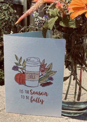 Pumpkin Spice - White Cardstock - Image 2