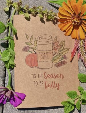 Pumpkin Spice - Brown Cardstock