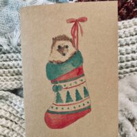 Stocking Stuffer - Brown Cardstock