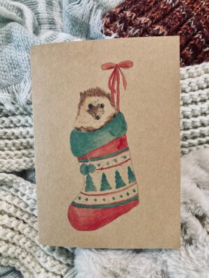 Stocking Stuffer - Brown Cardstock